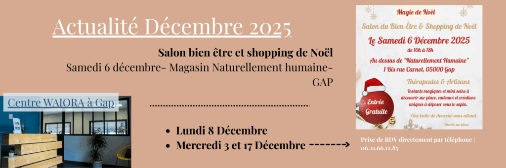 Marché Noel cadeau bien etre salon bien etre