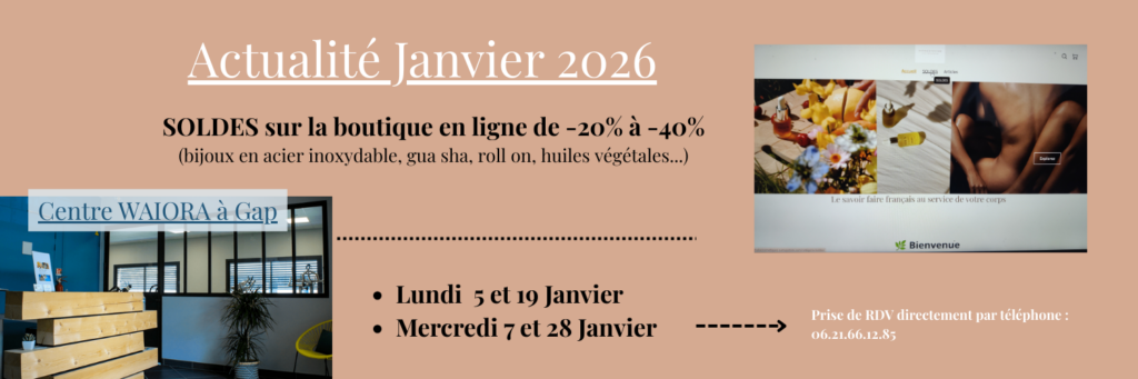 SOLDES Bijoux massage