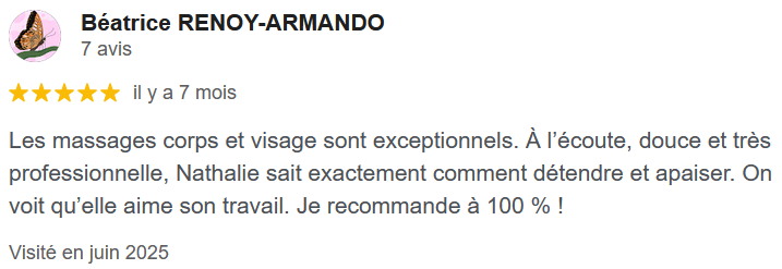 Nathalie Plauche Facialiste – Praticienne en drainage lymphatique – Thérapeute holistique